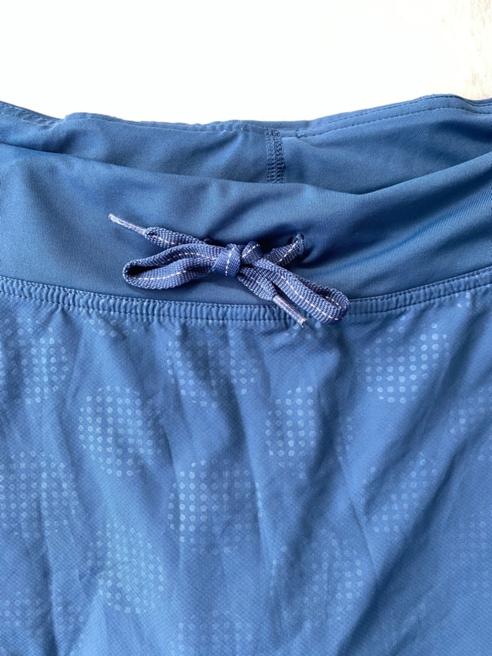 Patagonia Women's Strider Skirt Skort - Size Opal Dot Glass Blue Athletic - Picture 3 of 10